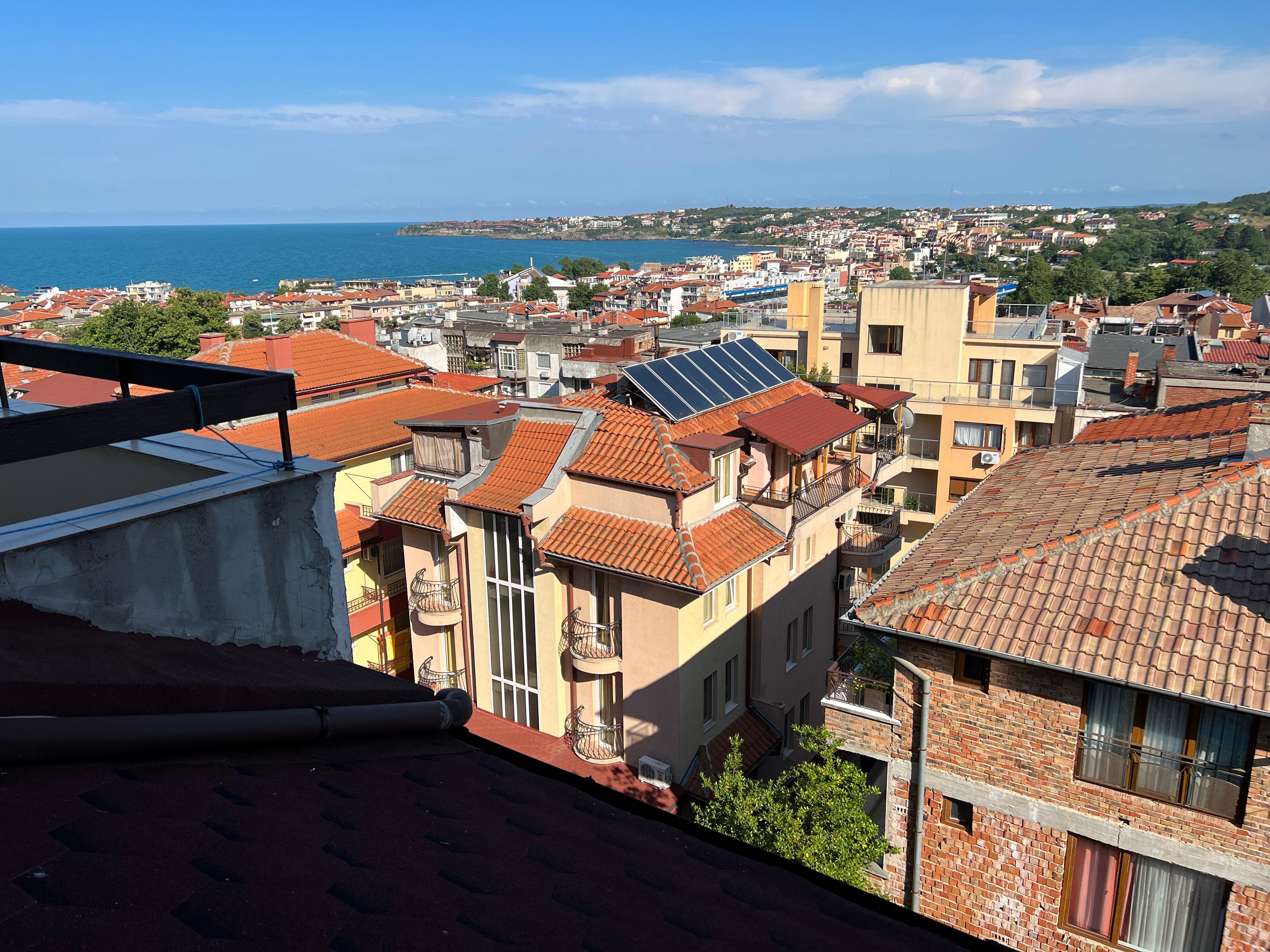 Vue du balcon de jour