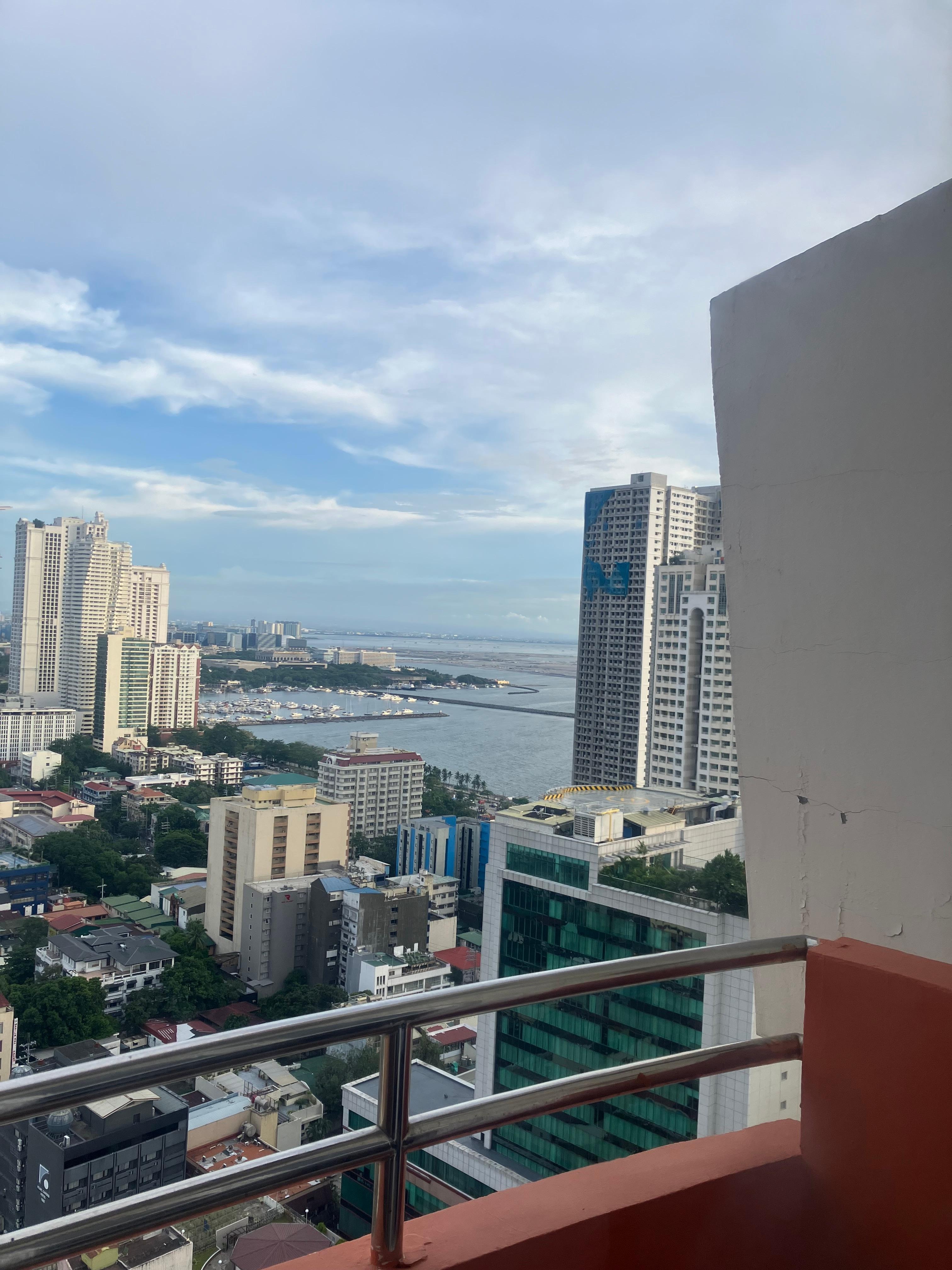 プールか  らの眺め