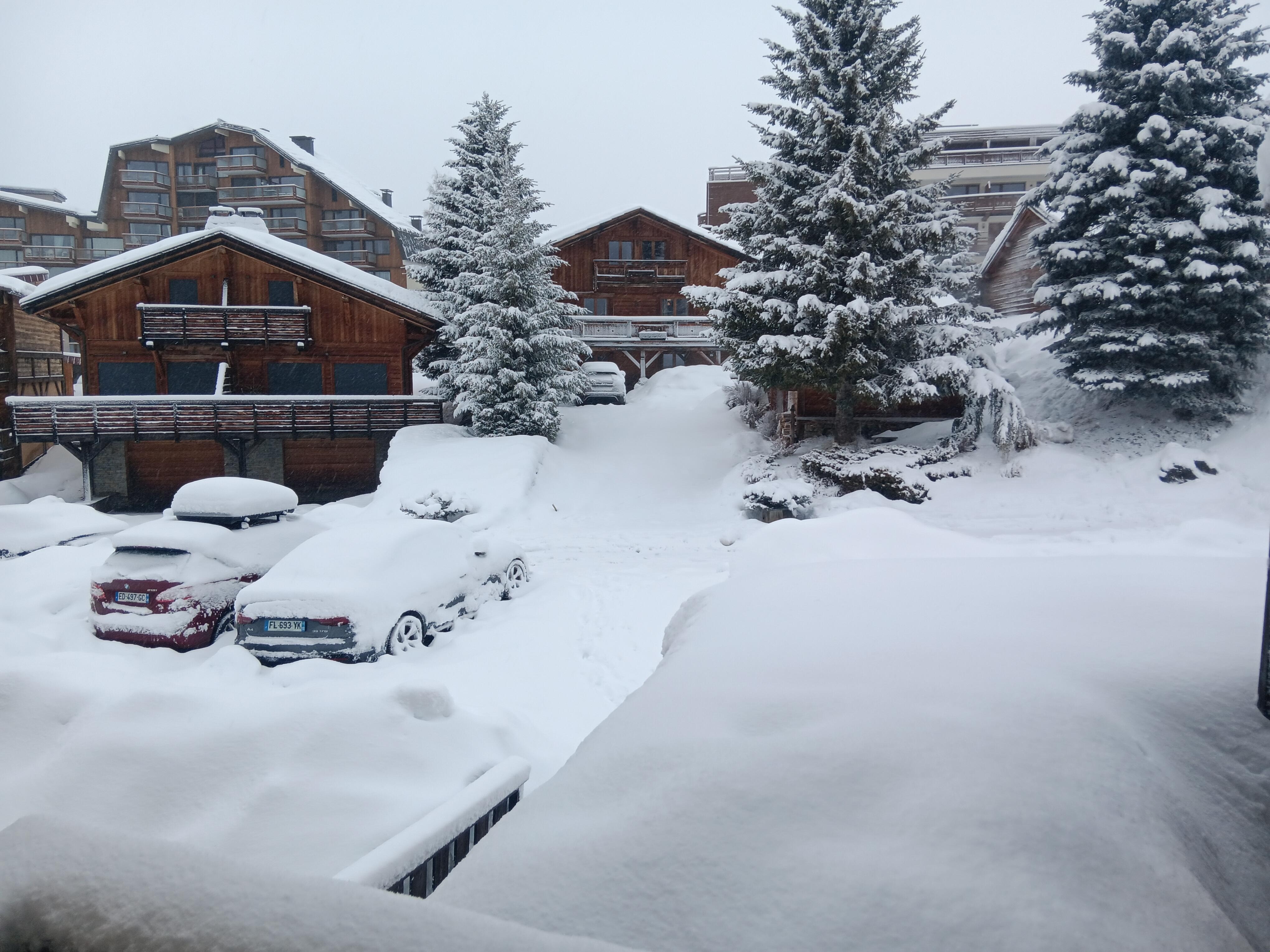 Vue en face du studio 