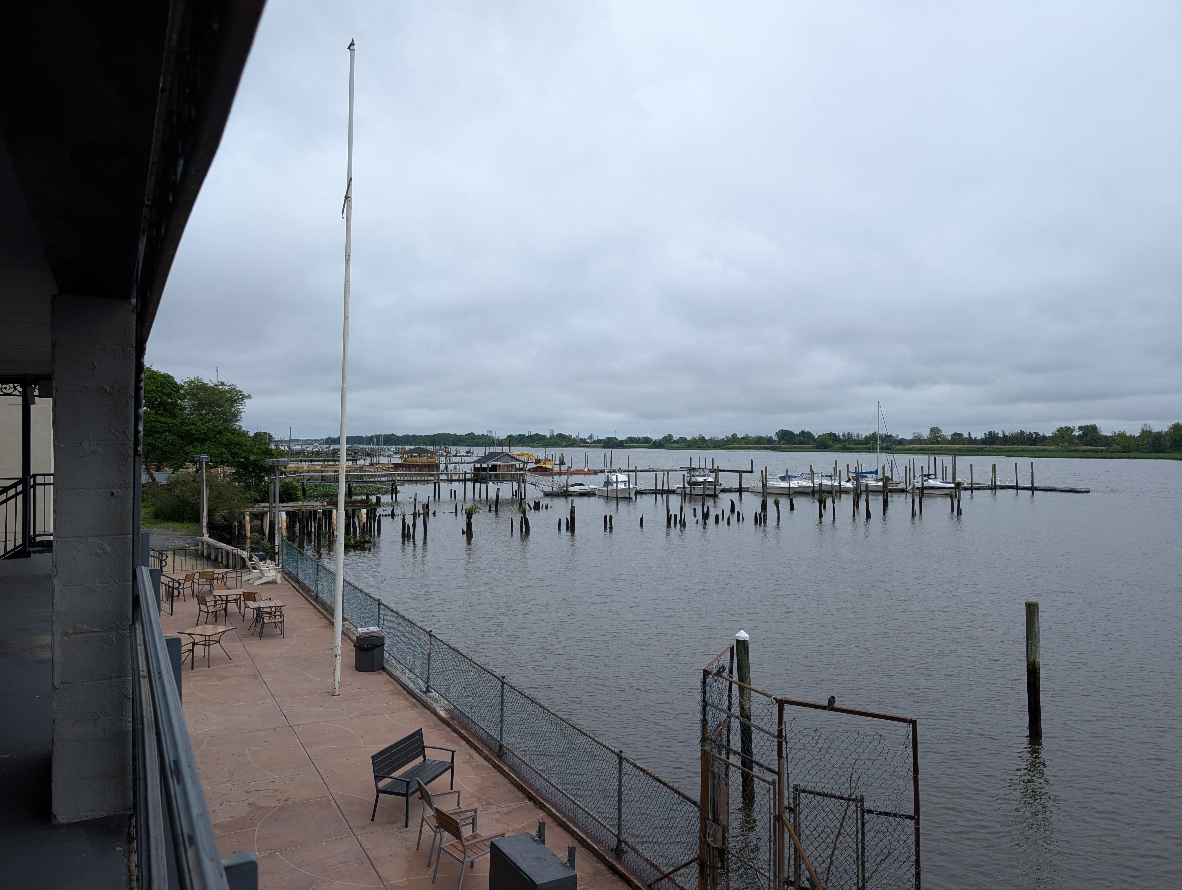 View from back balcony