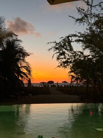 Vista desde la alberca