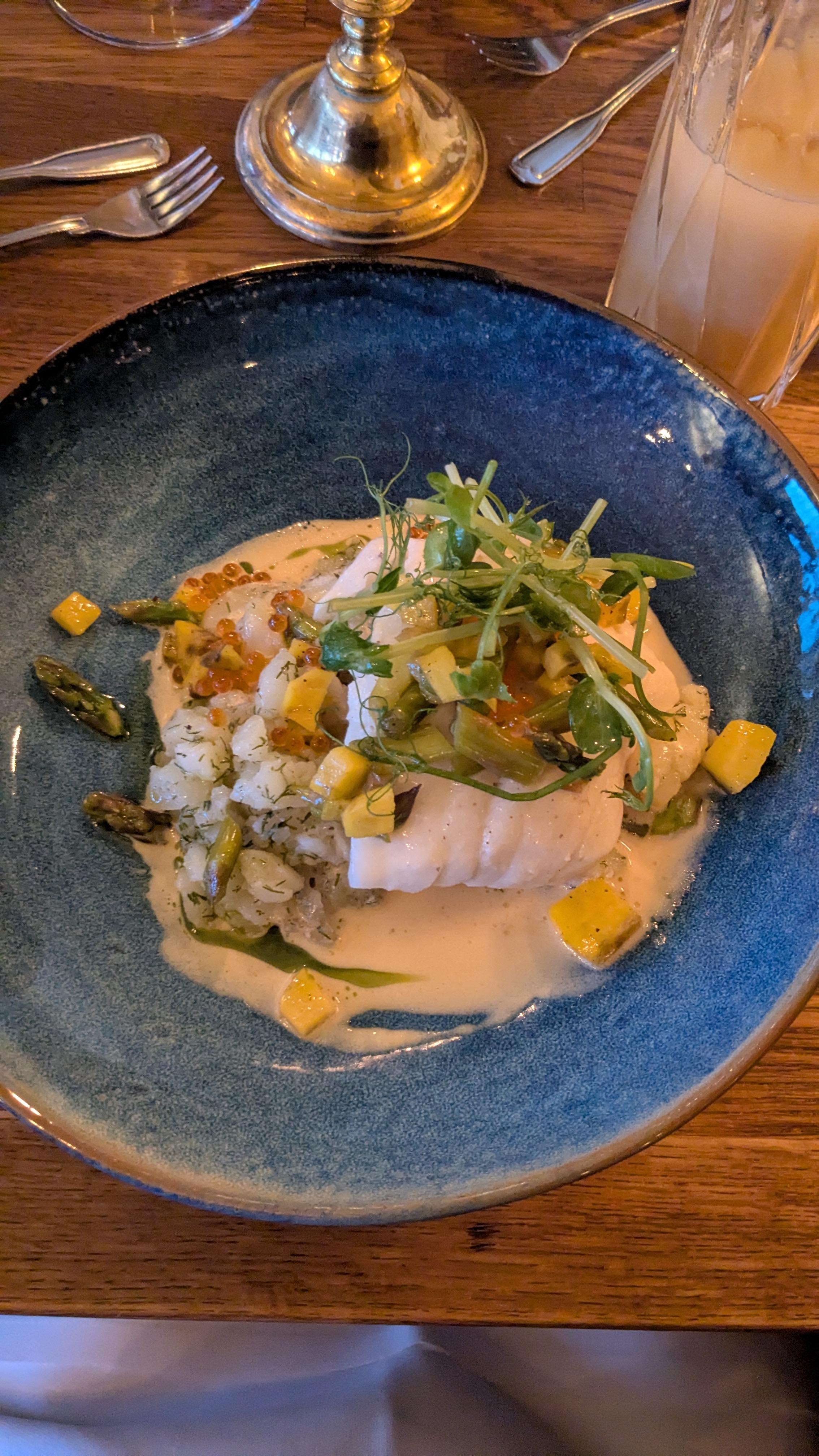 Fiskrätt. Vackert o gott 