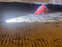 Empty chip bag found in the first room