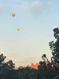 View from back deck.