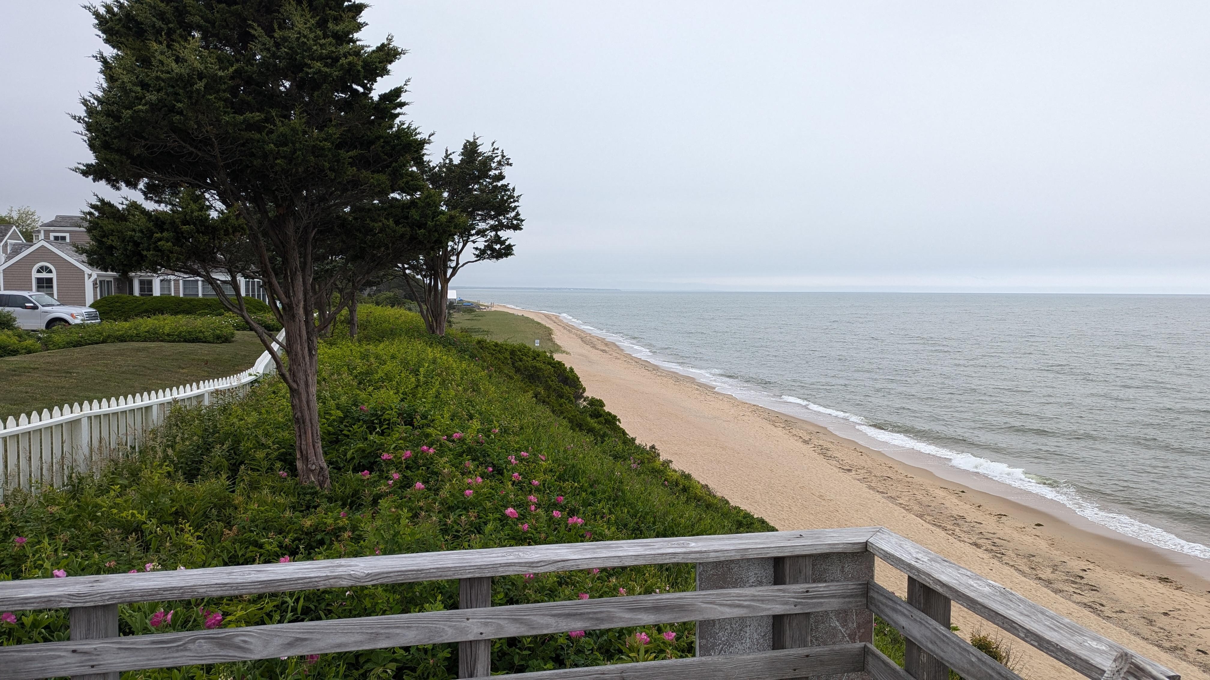 Private beach
