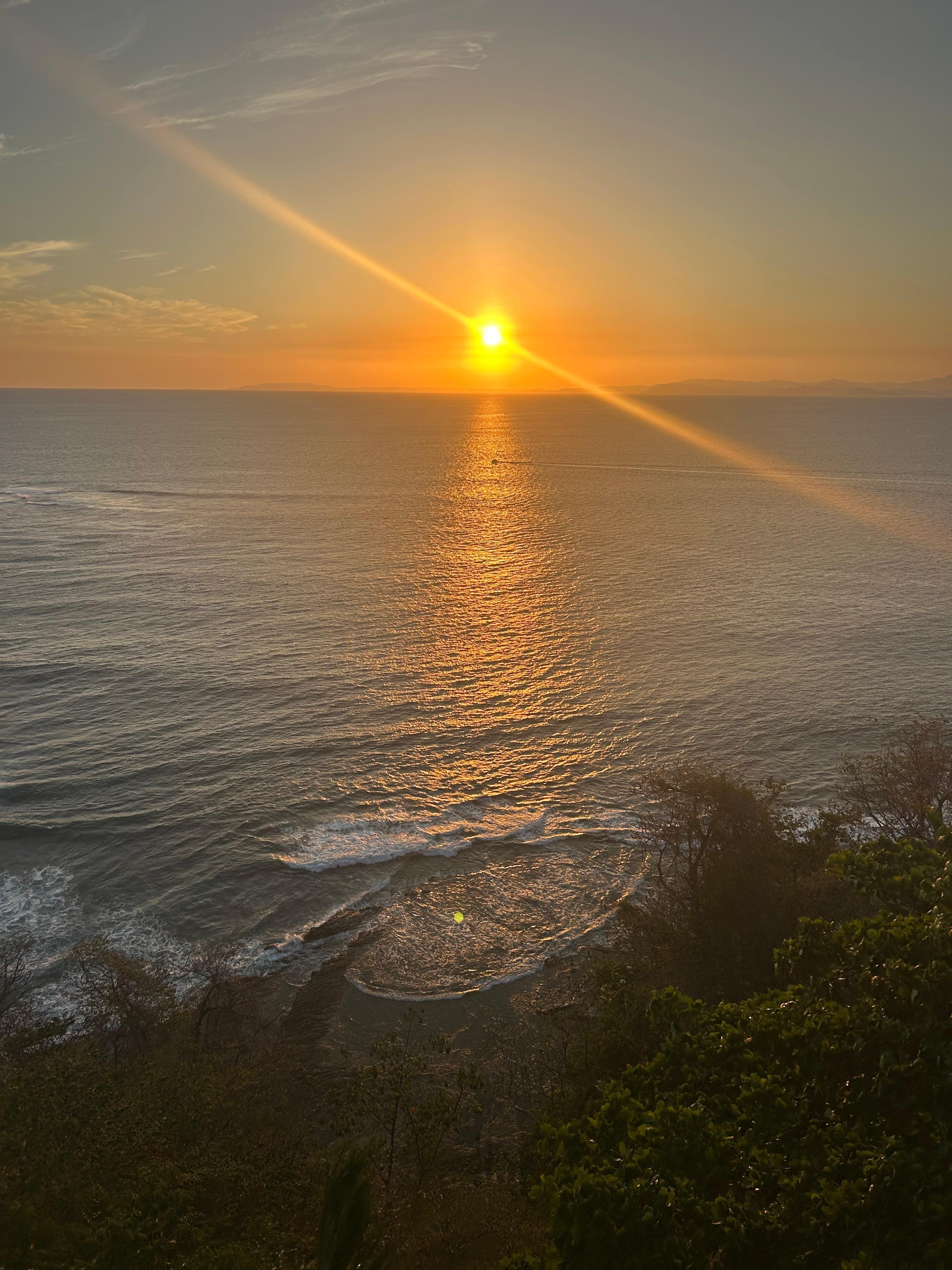 Sunsets were stunning every night