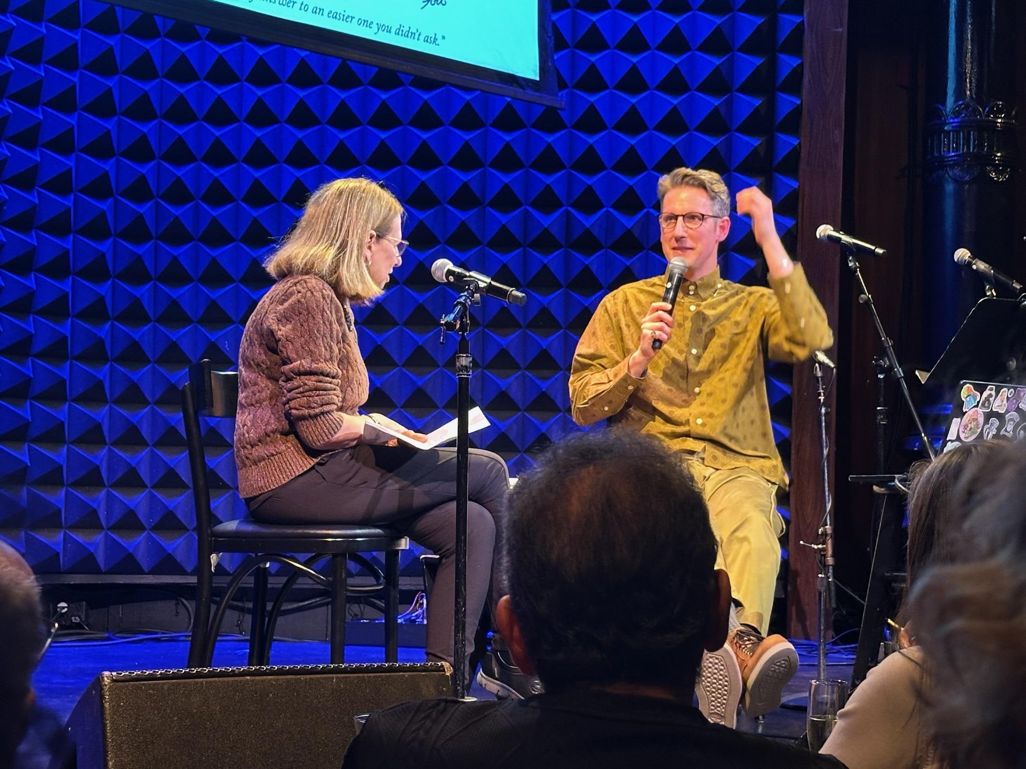 Roz and Tom at Joe's Pub
Nov 12 2025