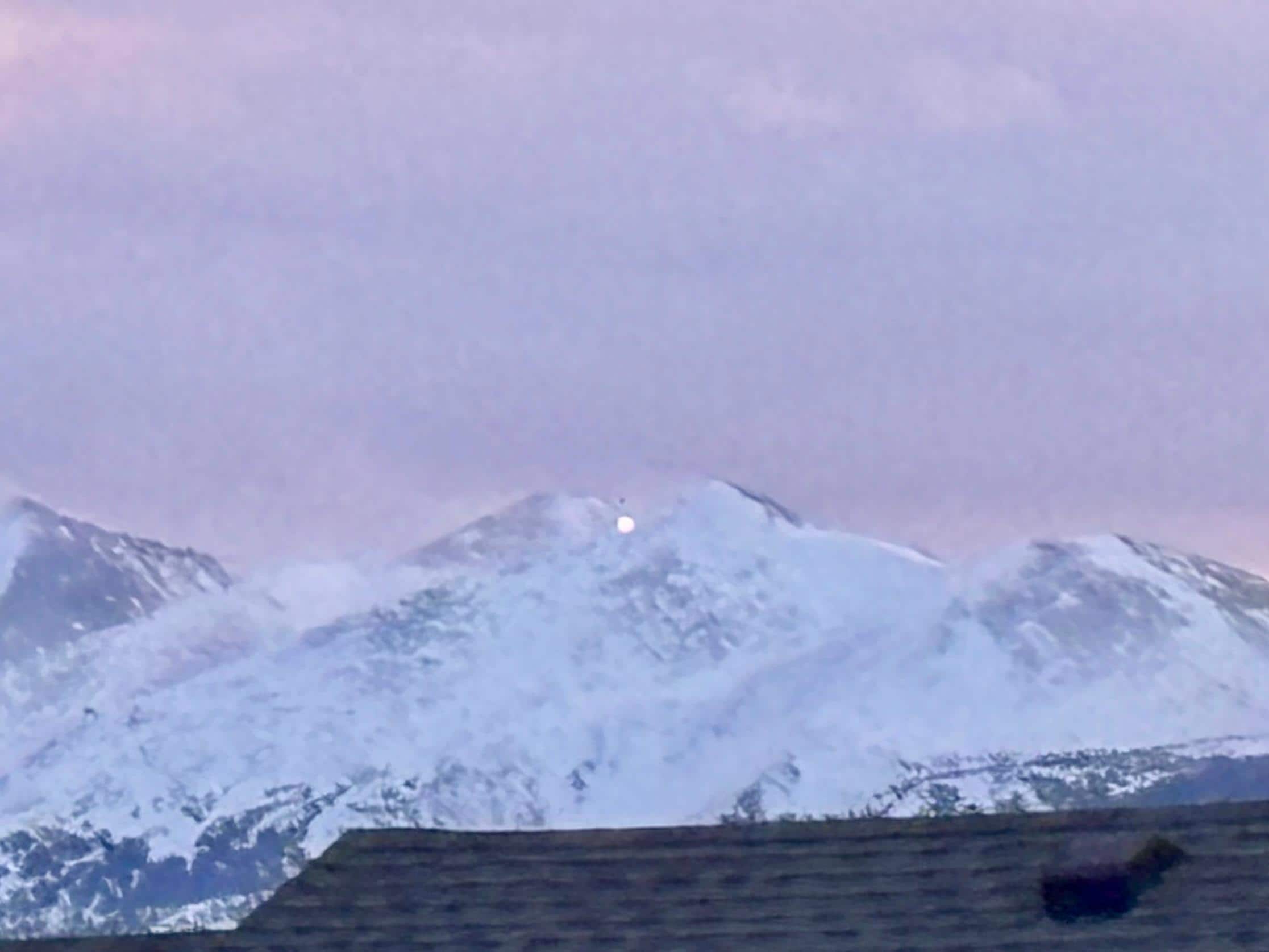 View faces southwest nice warm sunny deck.you can see Breck.