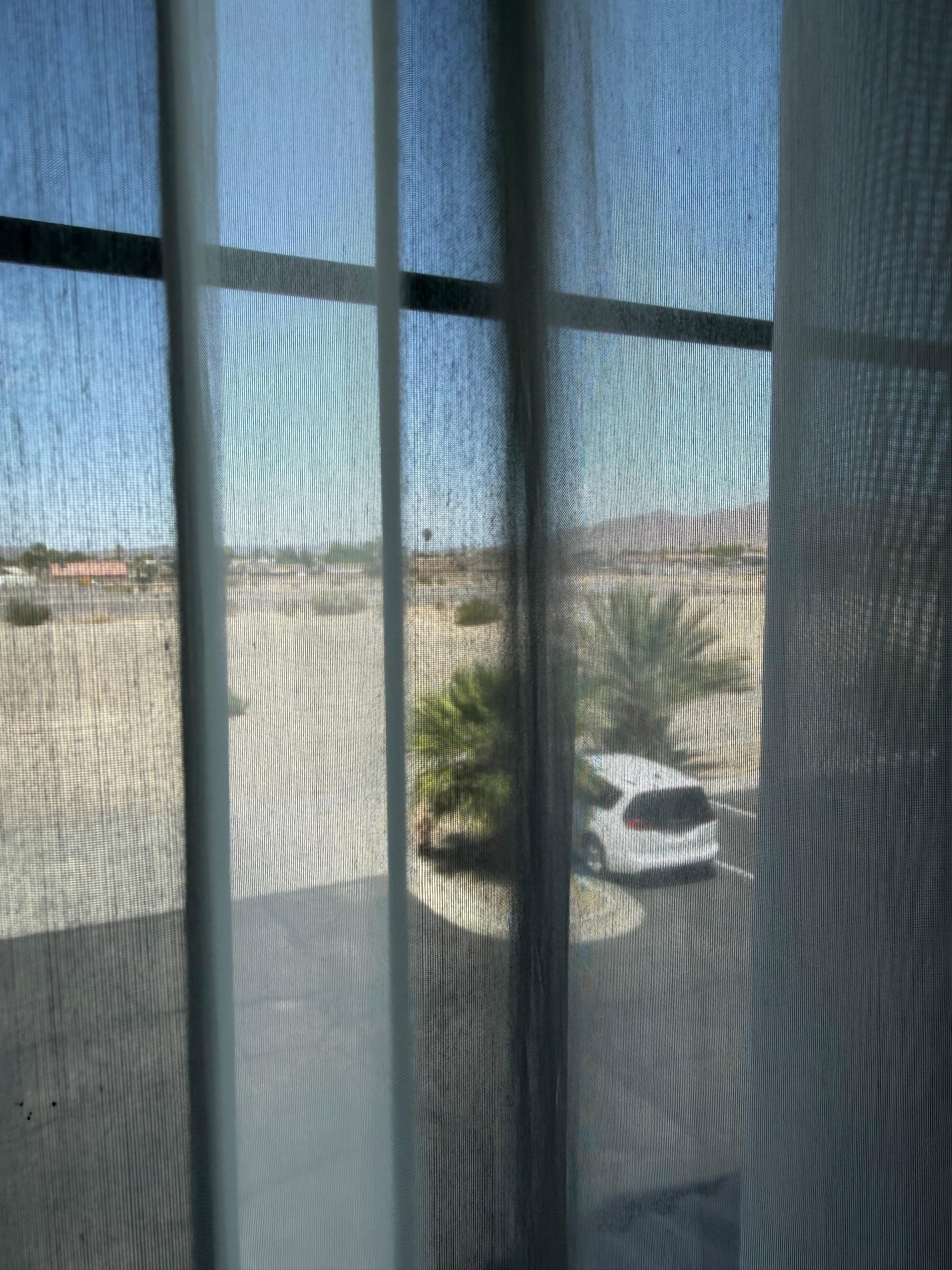 My view of the day …preparing to visit a family member in hospice.  