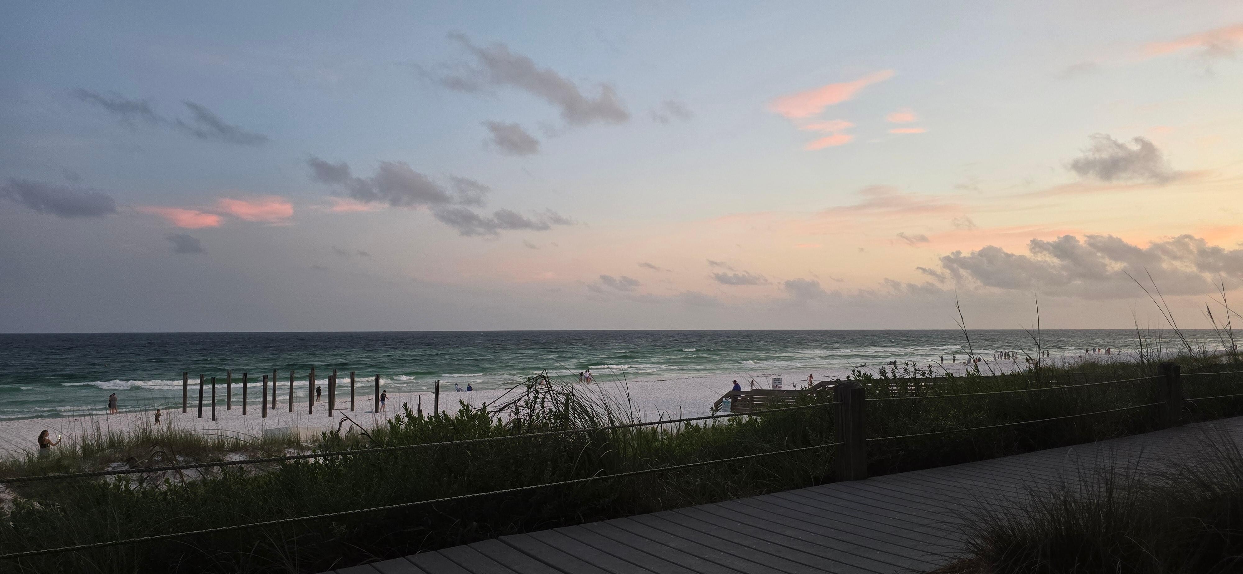Gorgeous evening skies.