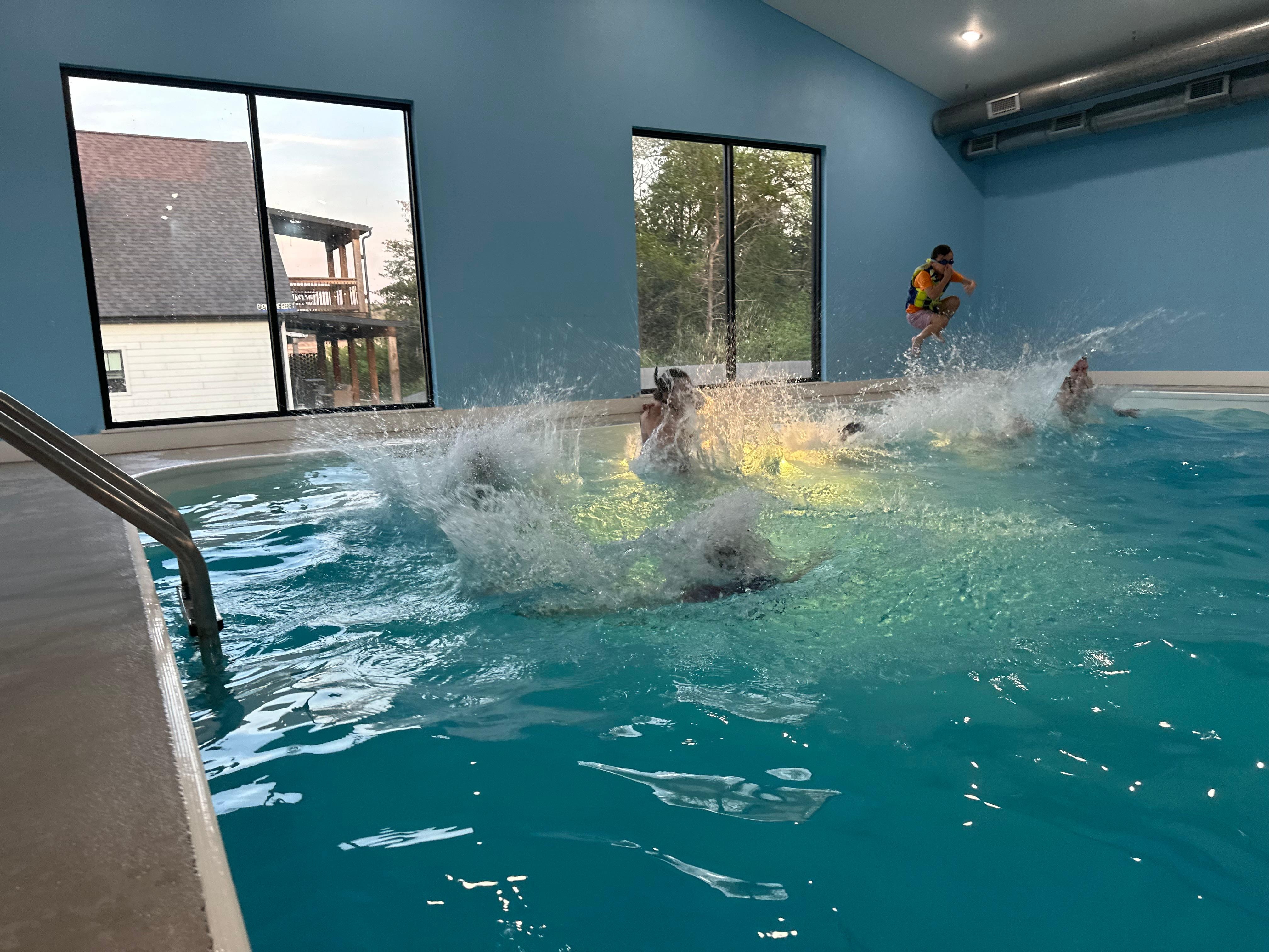 Indoor pool 3 houses down