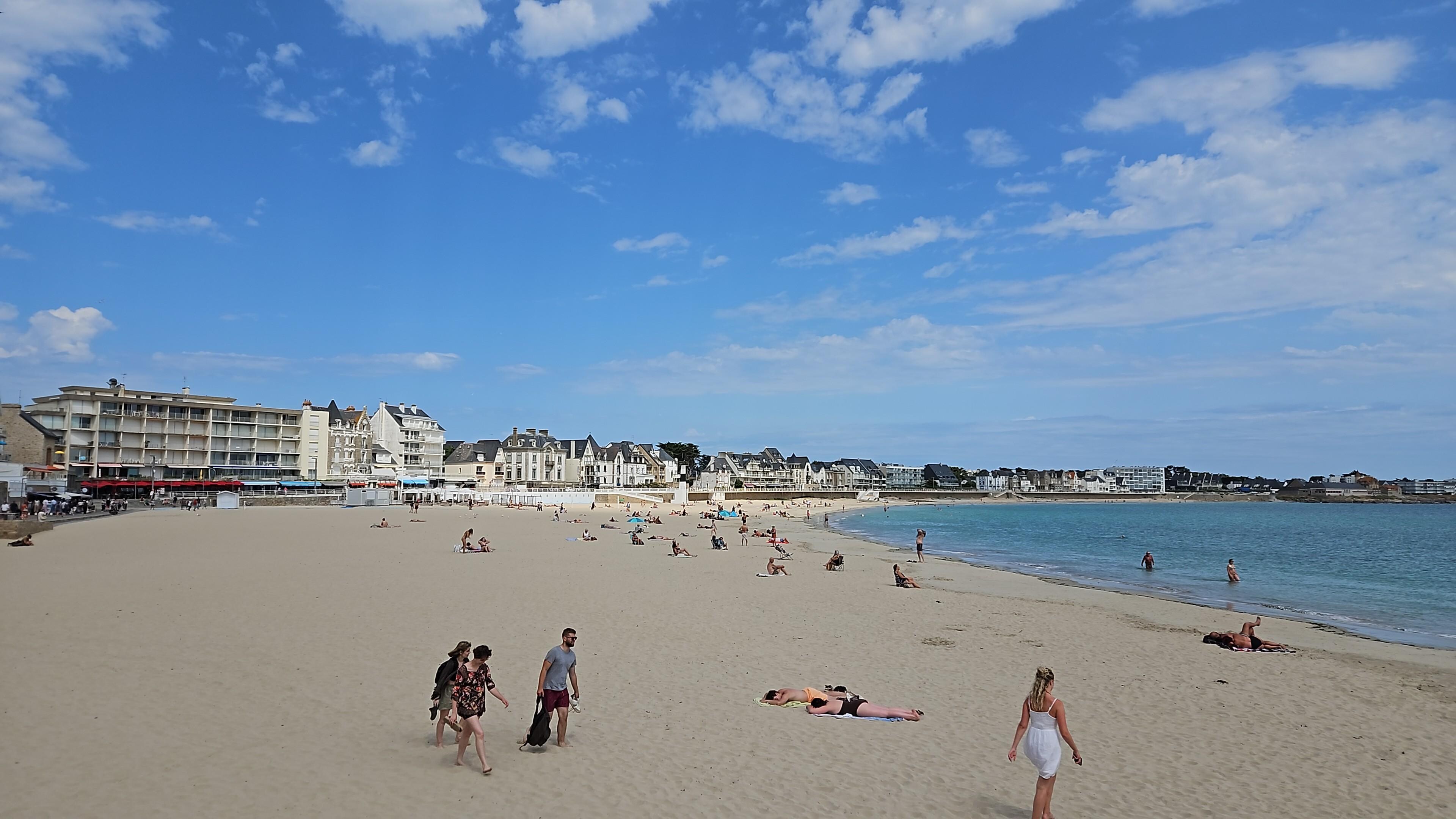 Local beach during the day