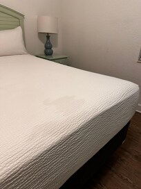 Staining on bed