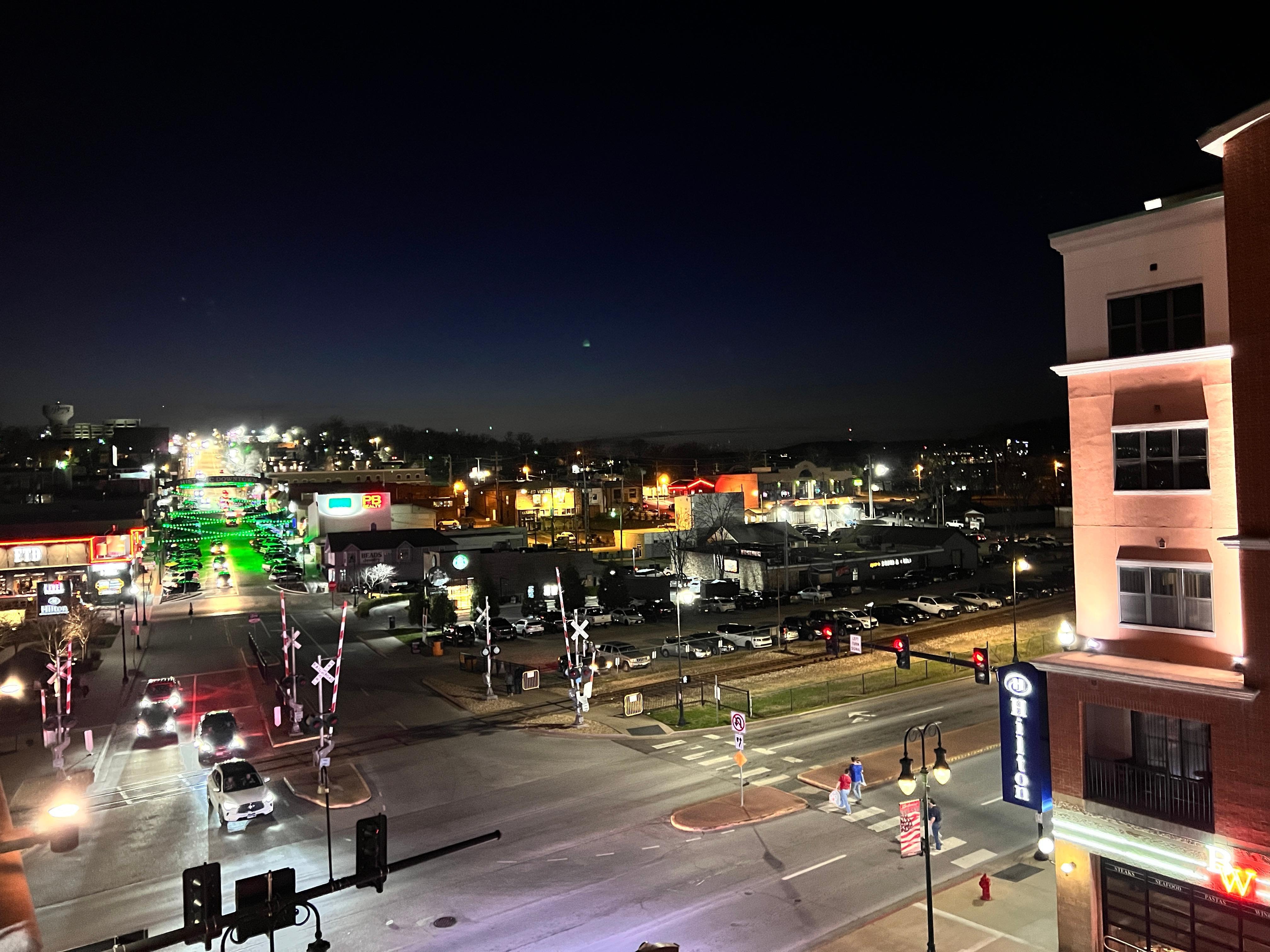 Beautiful view from our balcony