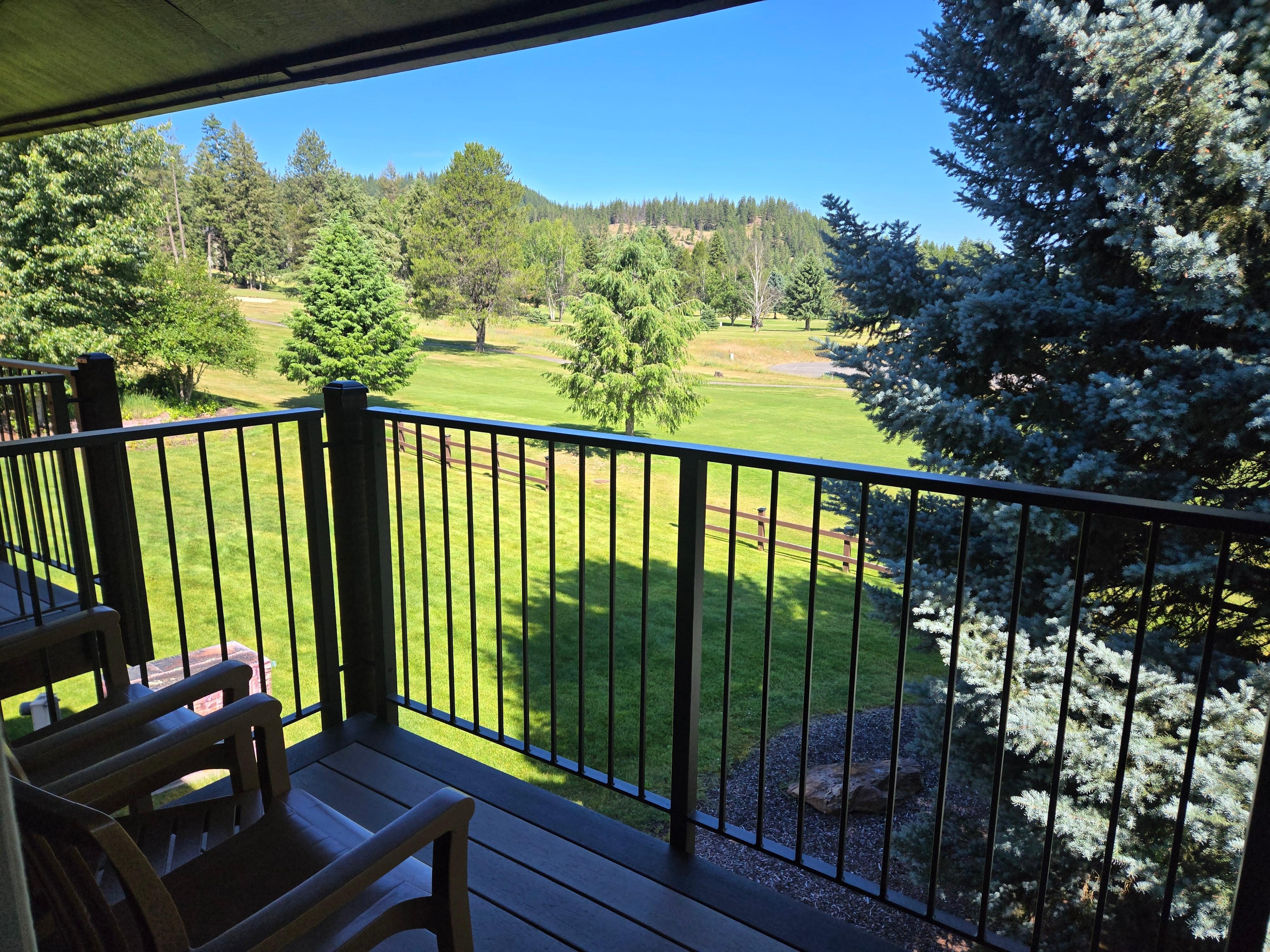 View from our balcony