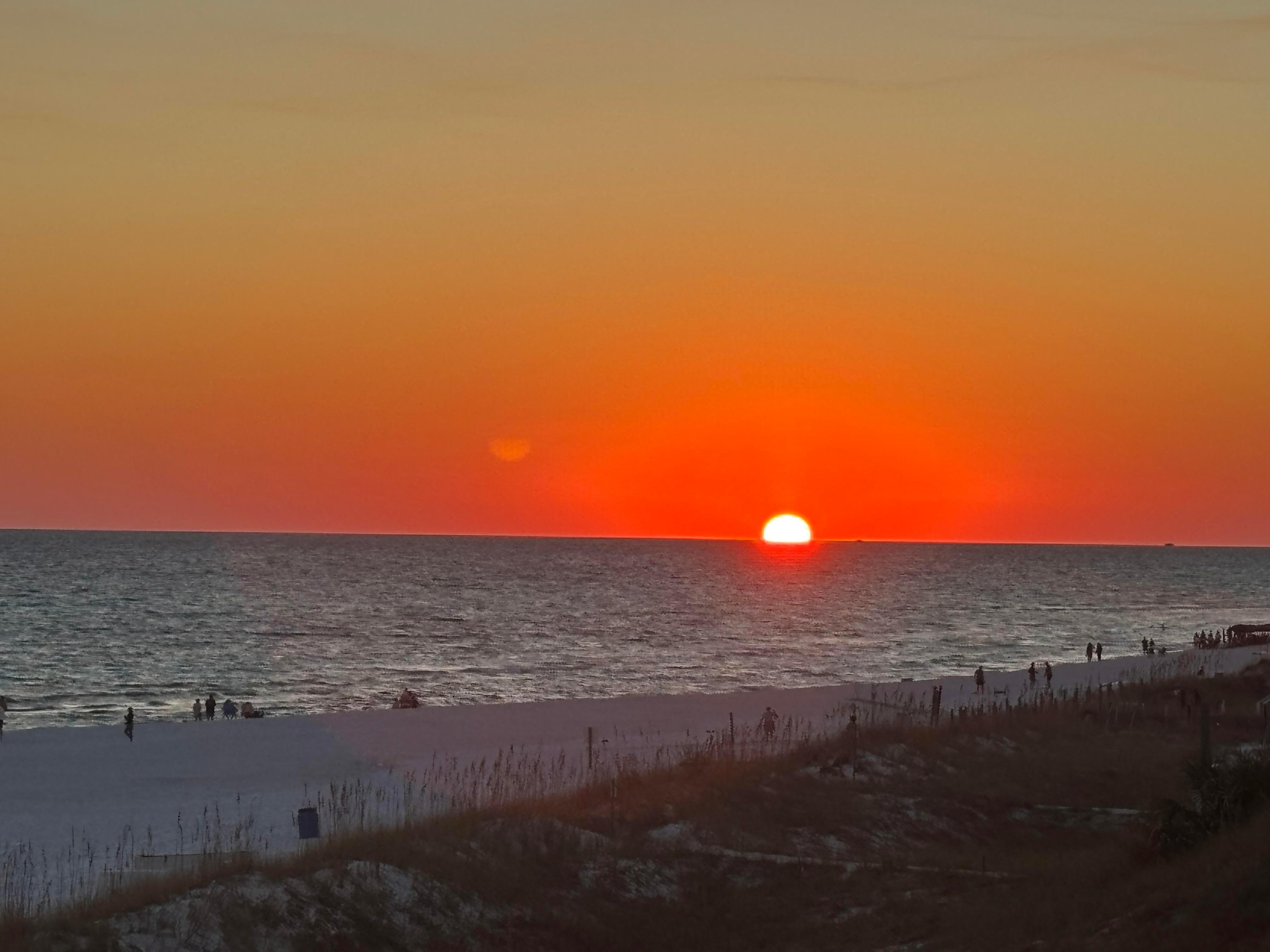 Sunset shot from the balcony