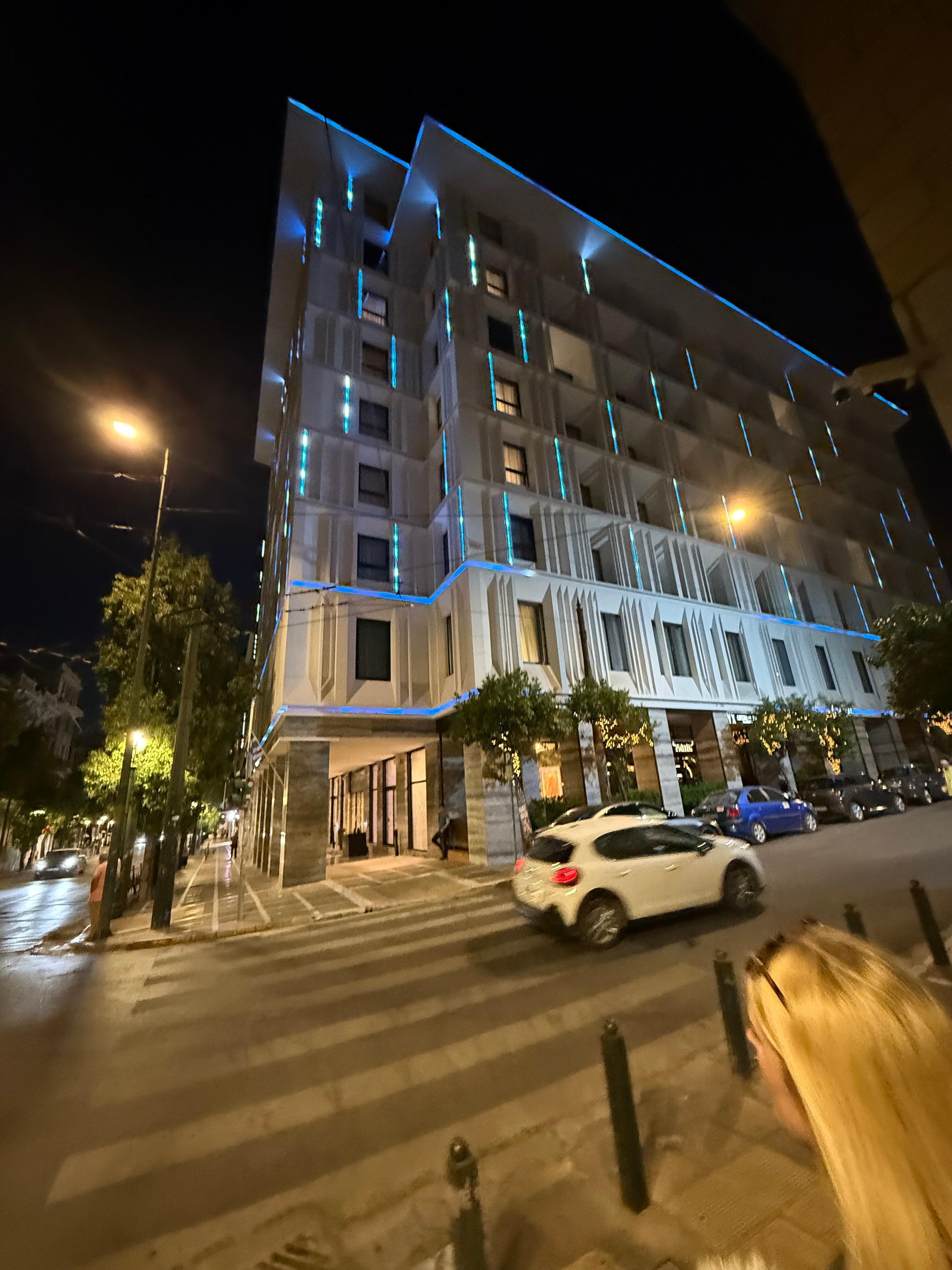 Hotel at night
