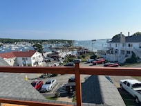 Sky deck shared deck view outside of our room penthouse king Room 7