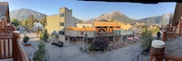 View from a room with a balcony