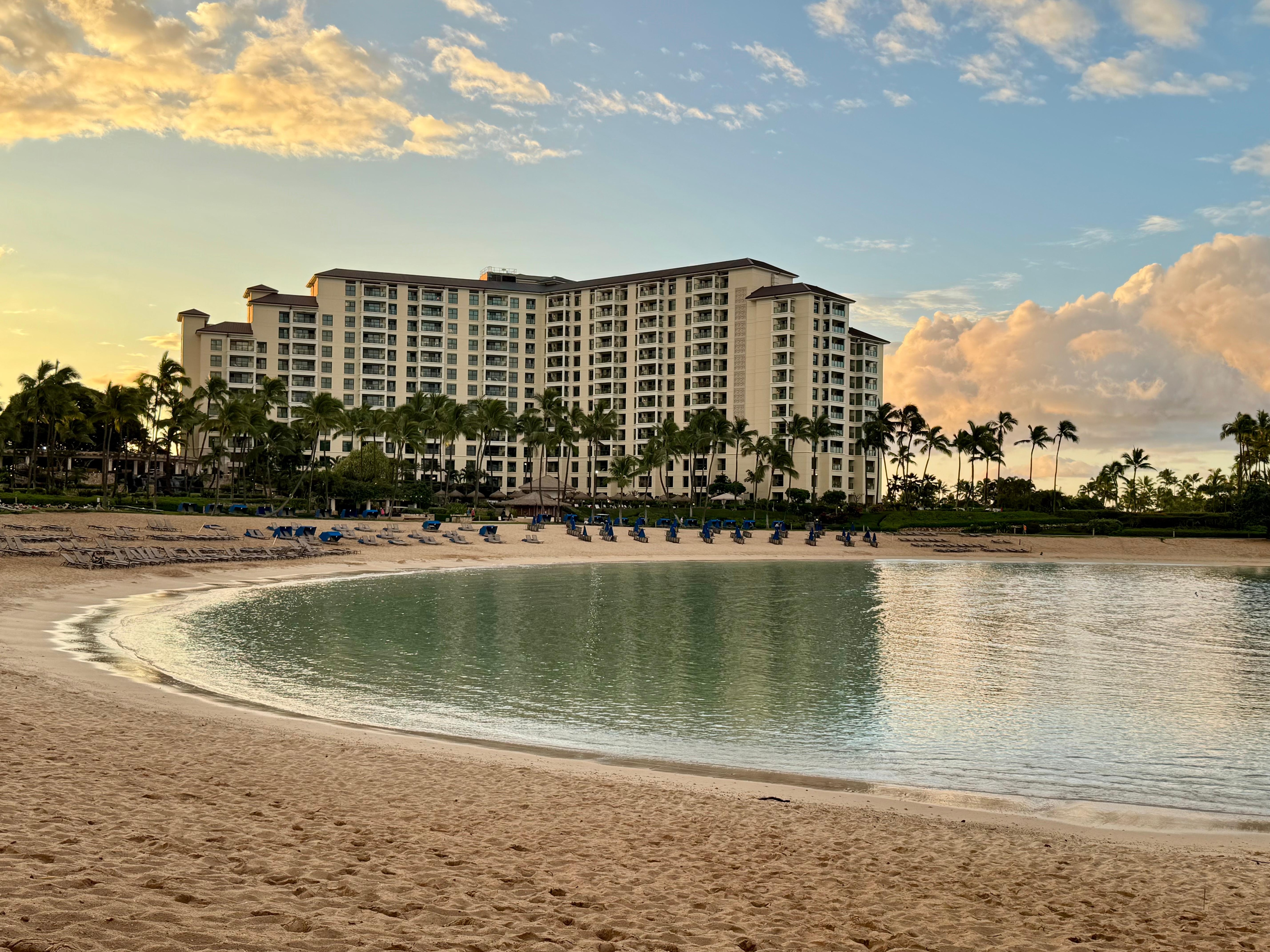 Perfect swimming cove for children.