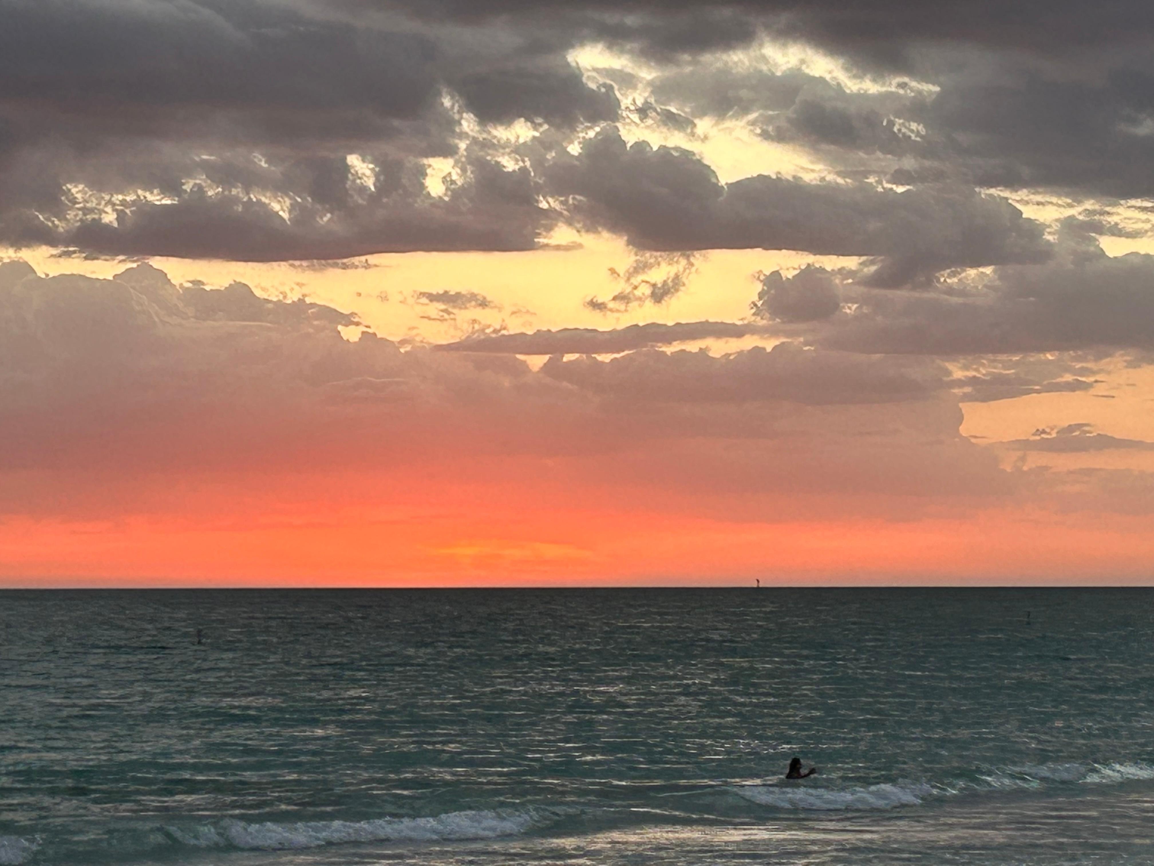 Sunset at Lido