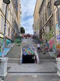 Escalier du quartier st julien