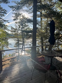 Beautiful deck to enjoy morning and night especially!