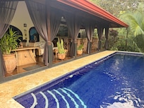 Private pool is wonderful.