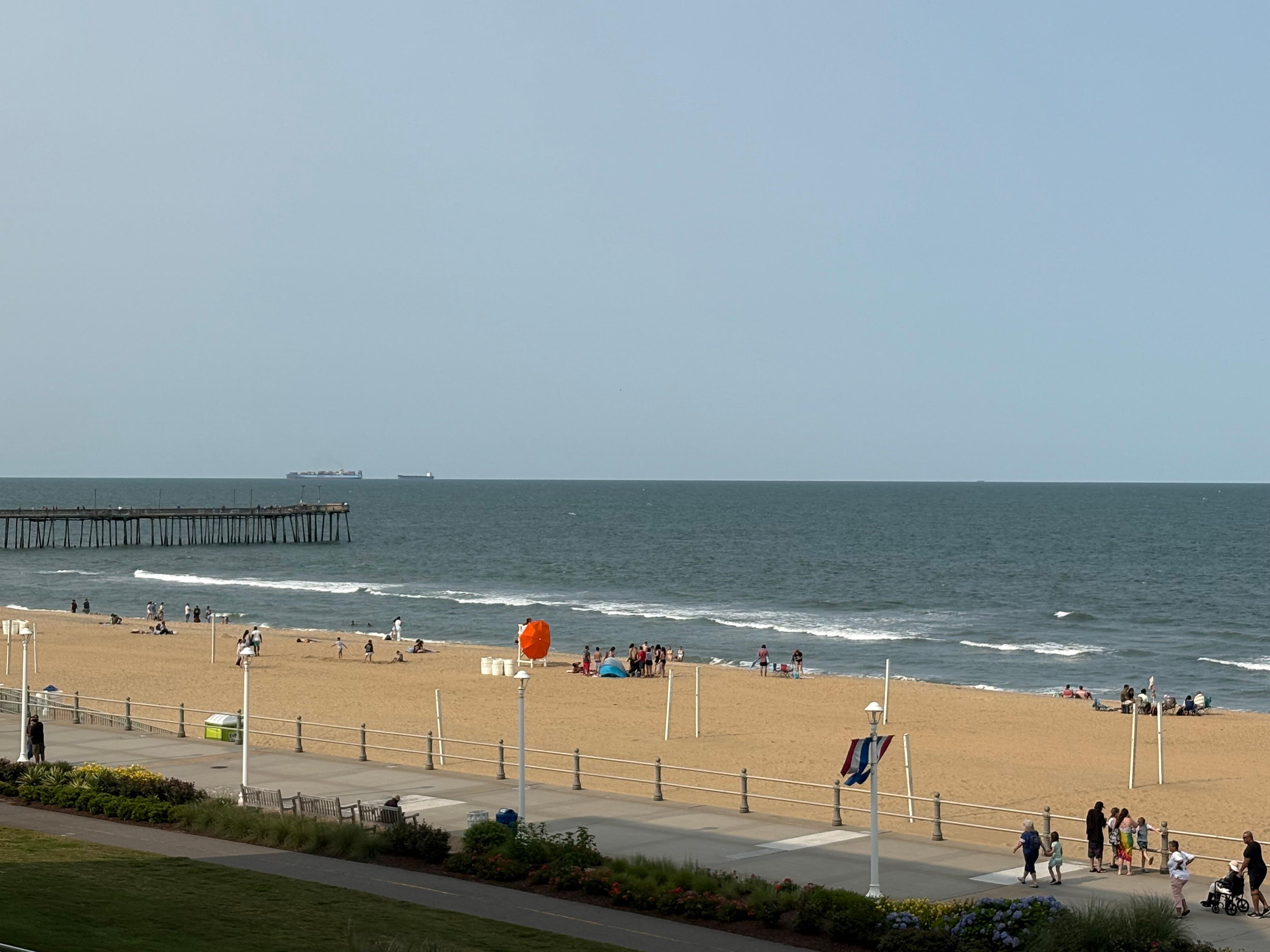 View from the balcony