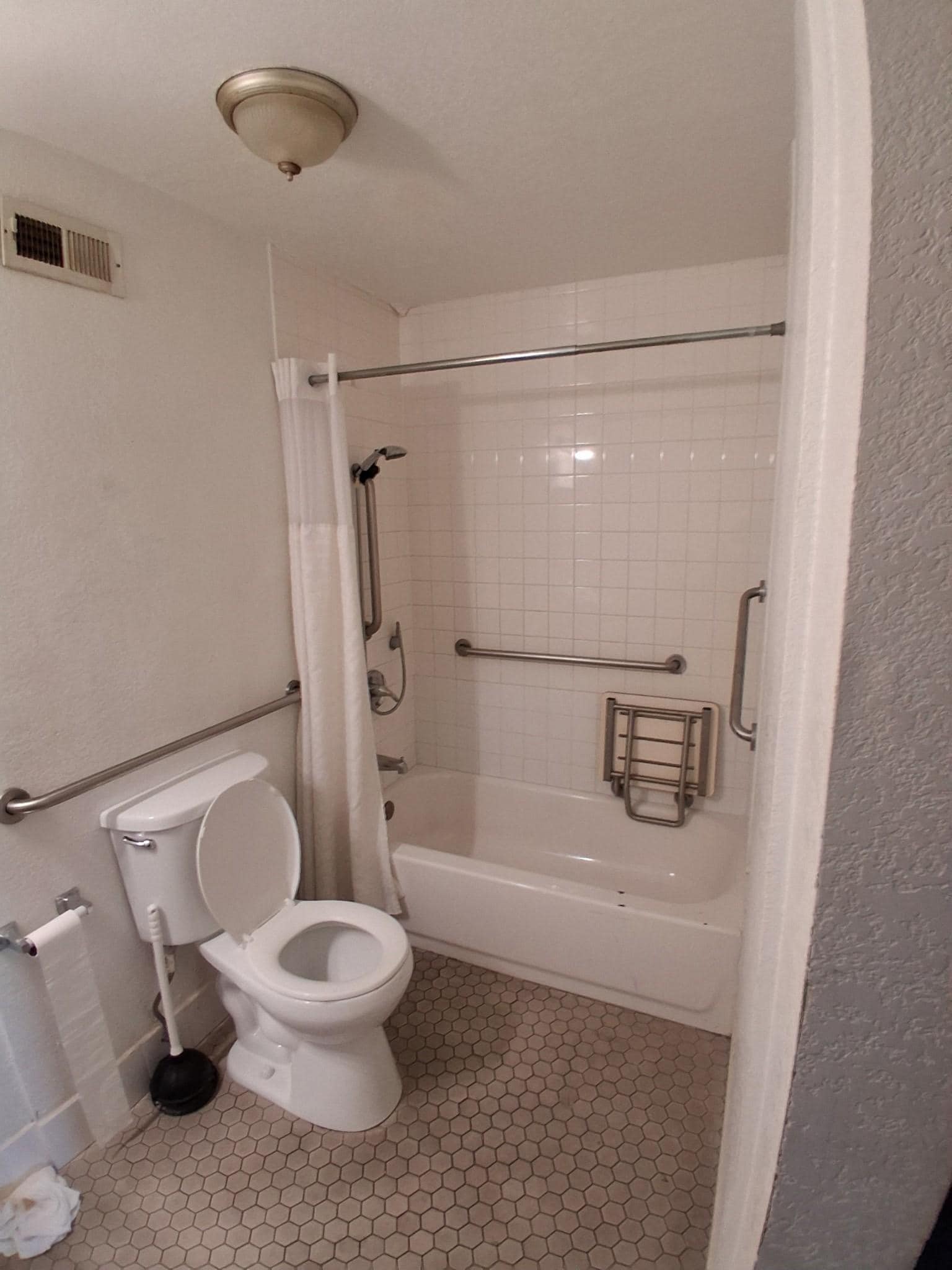 No Privacy in the bathroom.