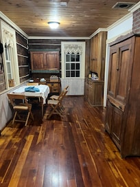 This room was a perfect room to play games in.