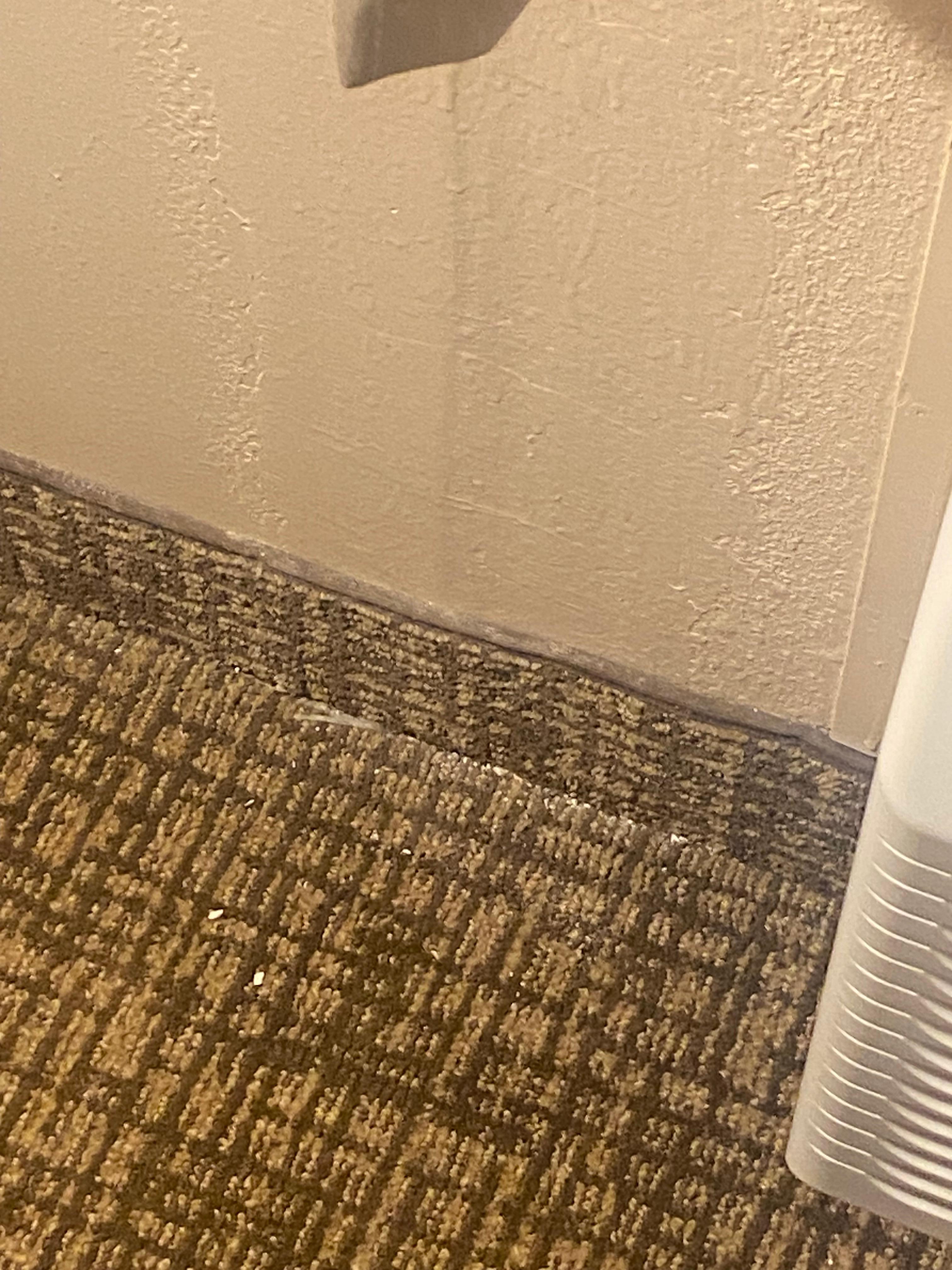 The floor wasn’t swept