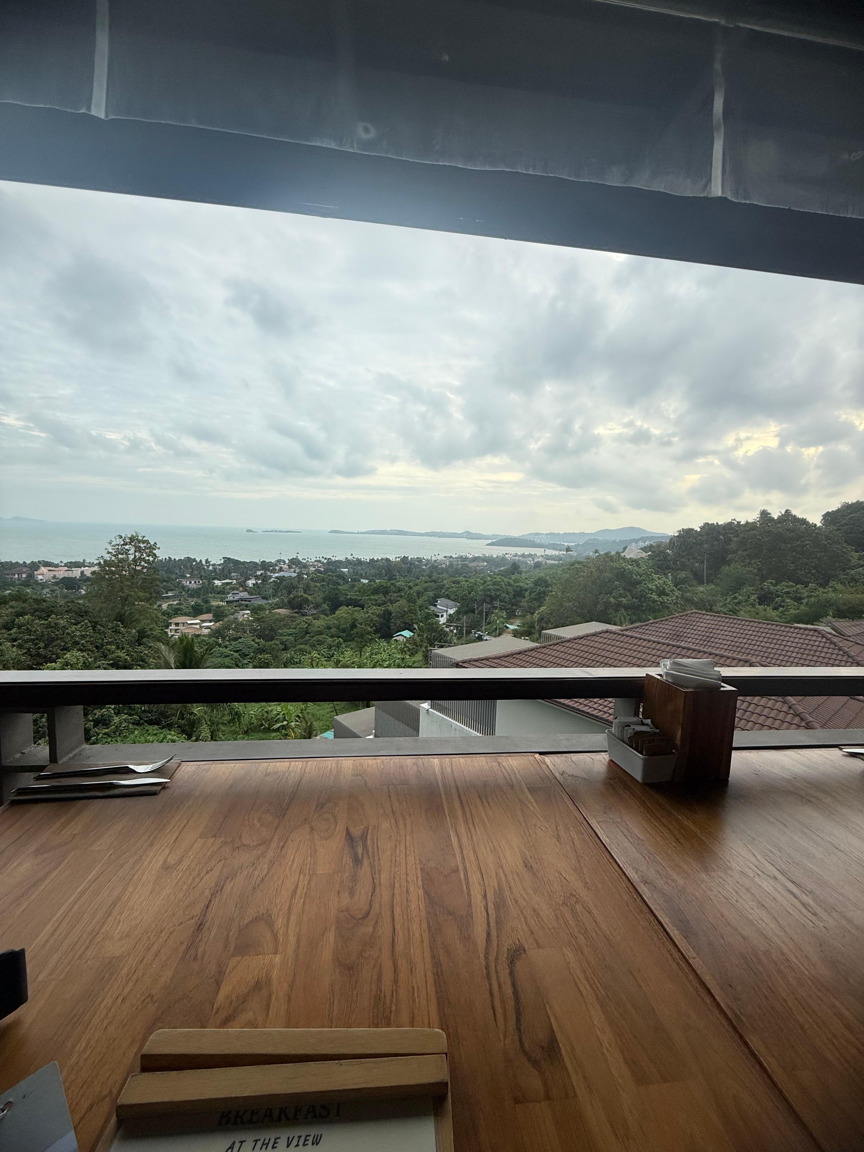 View from restaurant!!