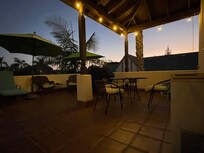 Sunset from patio