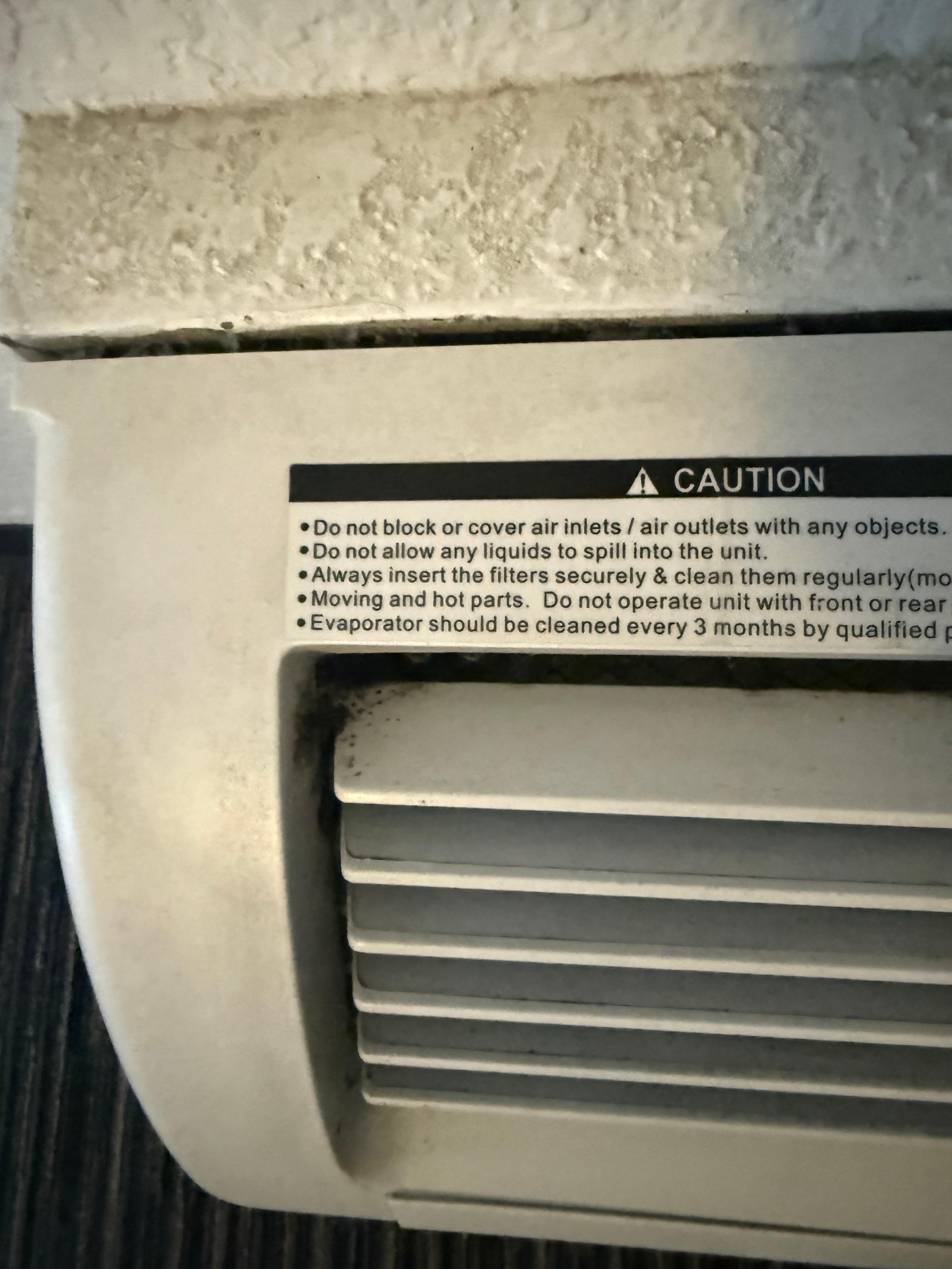 Part of air conditioner mold