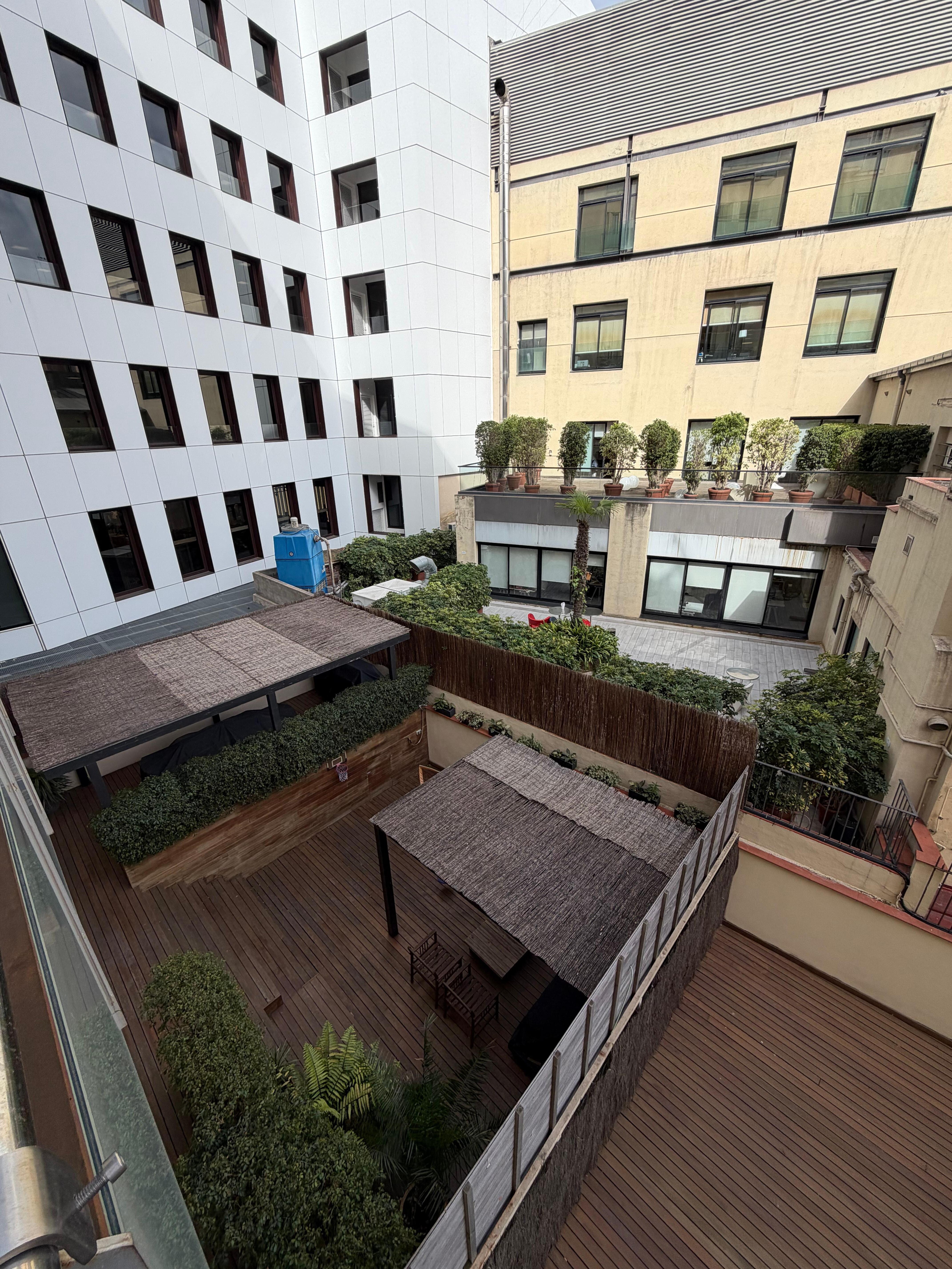 View from balcony 