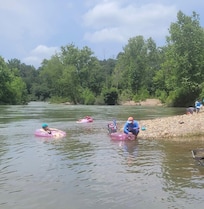 Great swimming and fishing so close to the property.