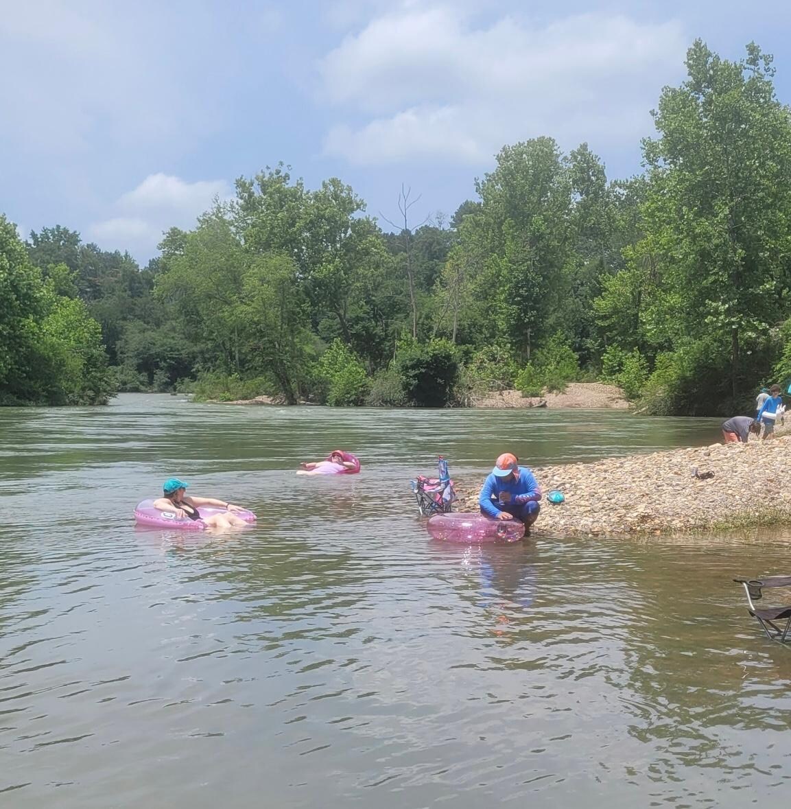 Great swimming and fishing so close to the property.