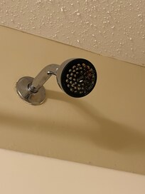 The shower water didn’t come out right or hard enough possibly due to this not being cleaned in years