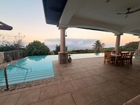 View of pool and scenic view