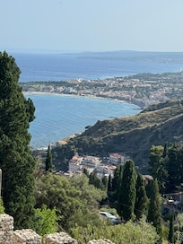 Vista da piscina