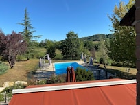 View from hotel room