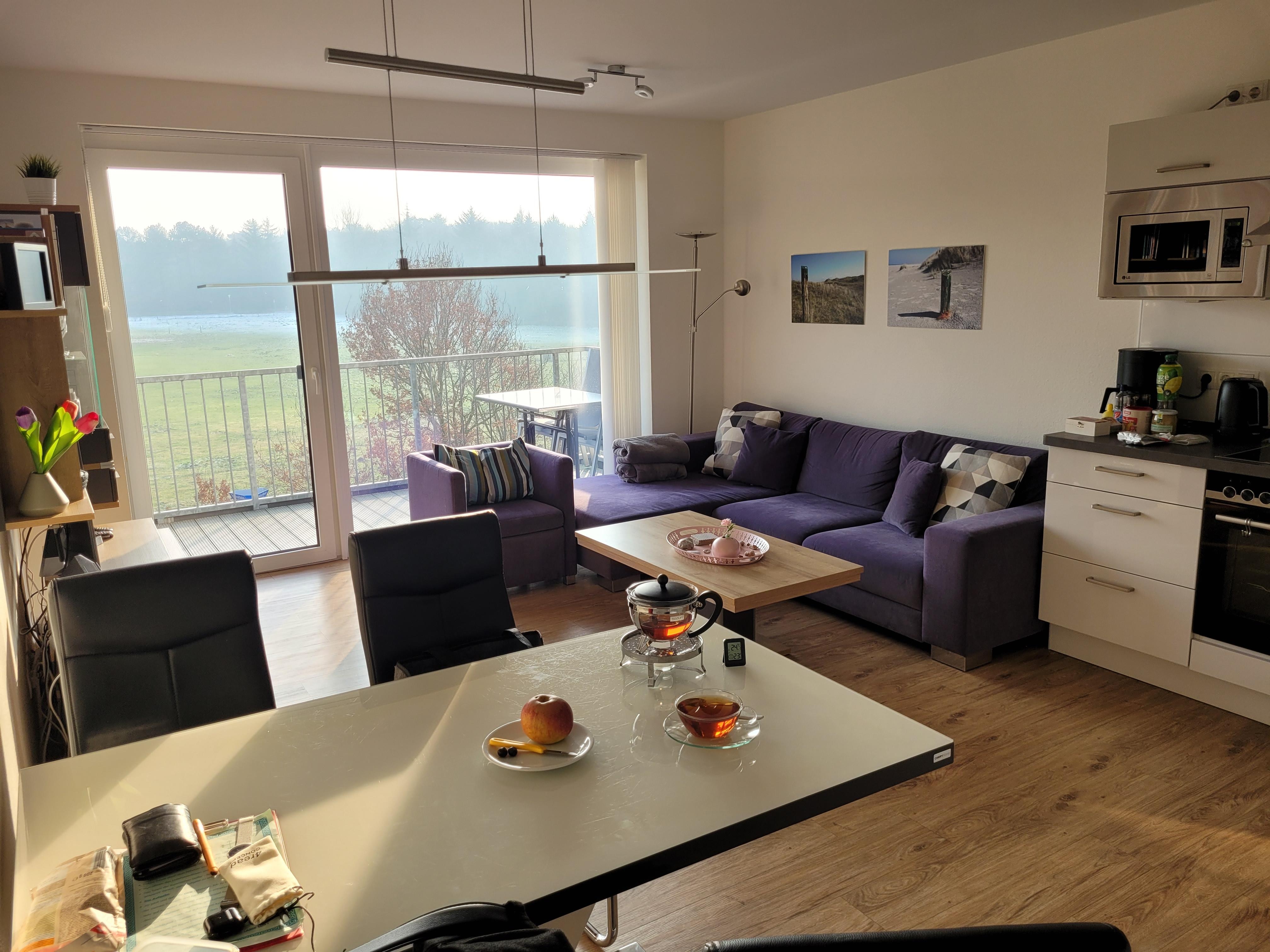 Geräumiger Aufenthaltsbereich