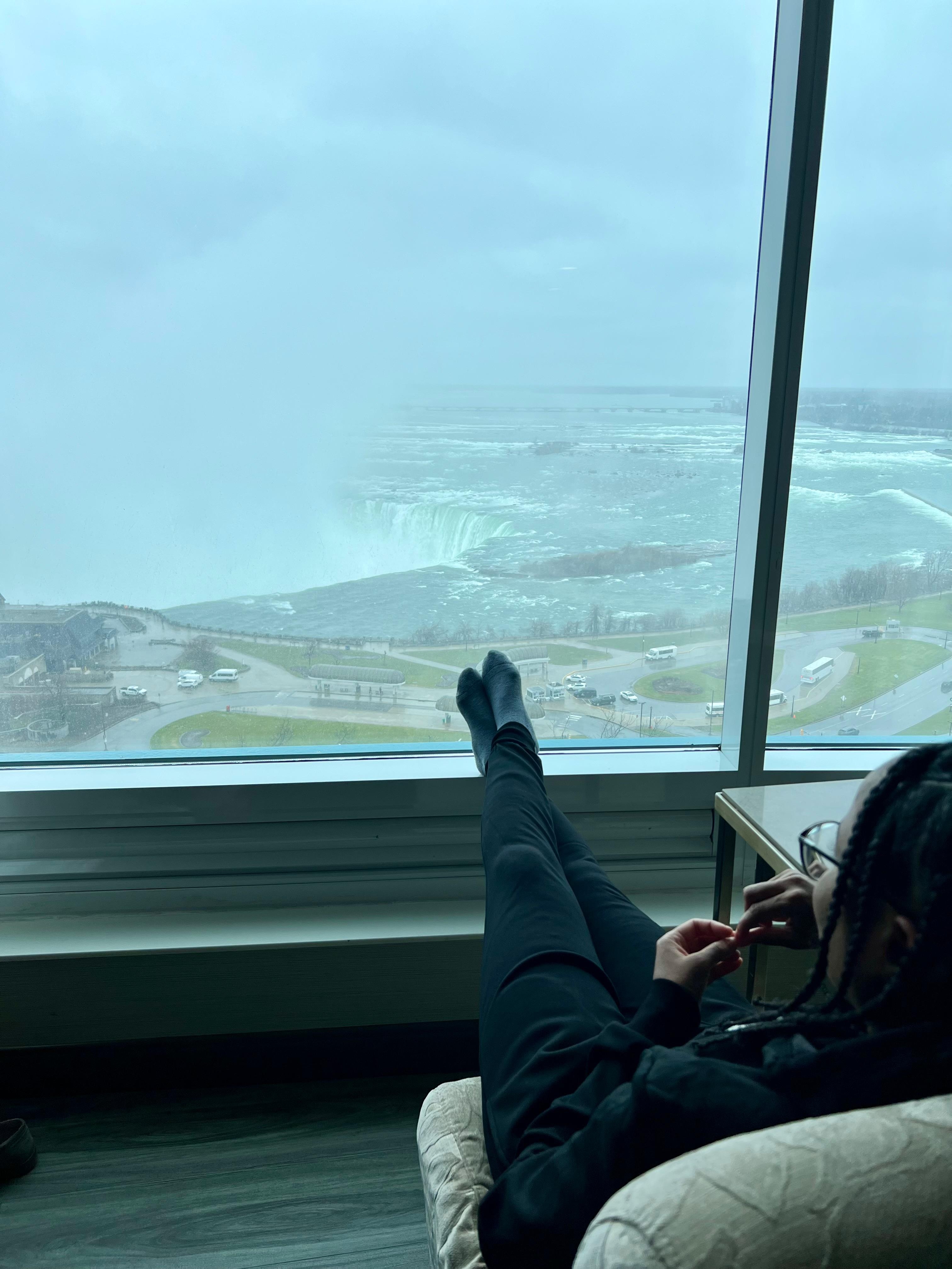  Ire’s of the falls from our room