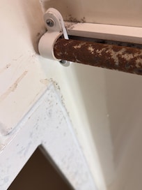 Salle de bain écœurante