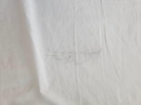 Stains on the bedsheets