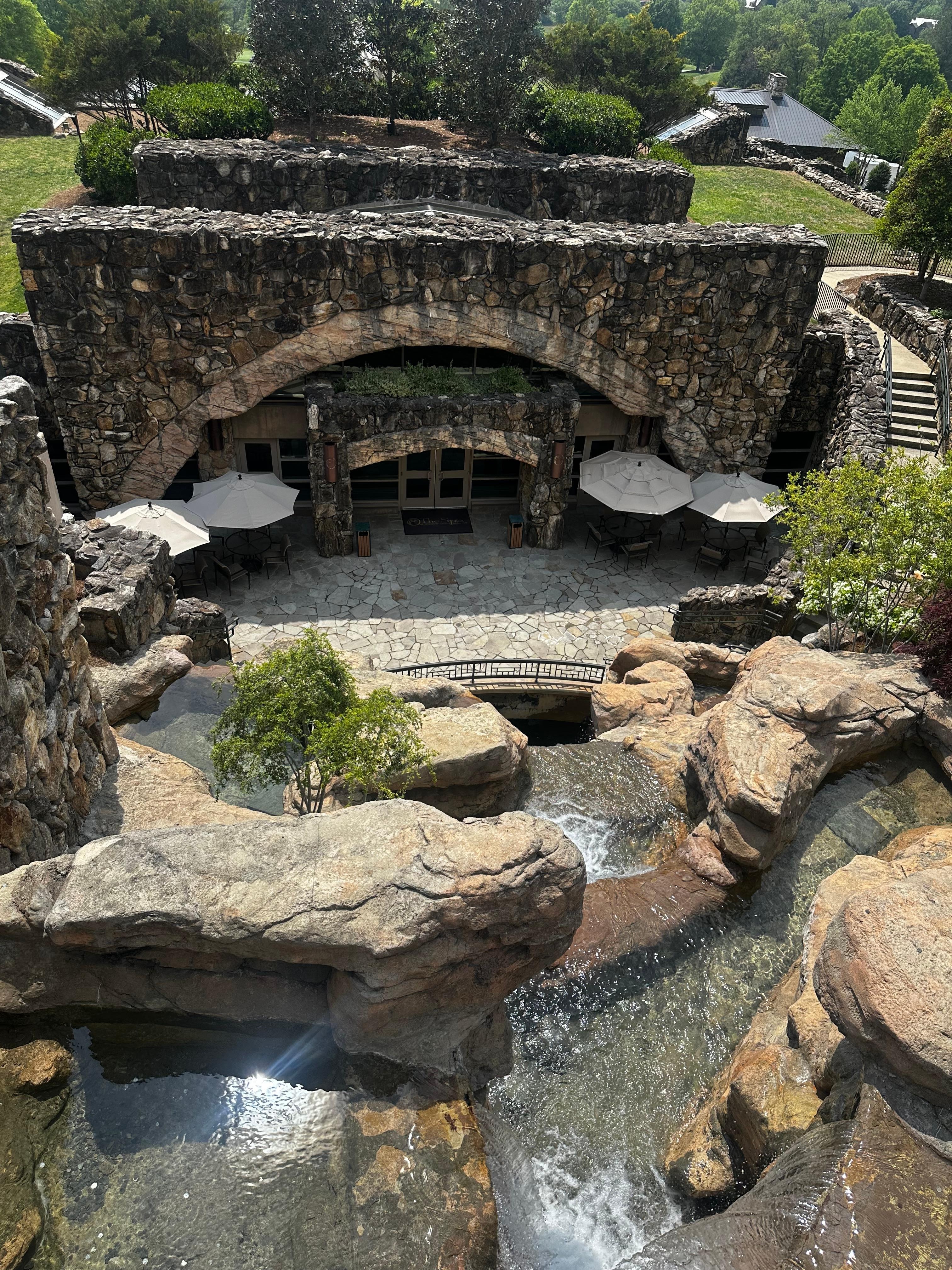 Outside view of the Spa 
