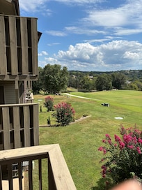 View from deck