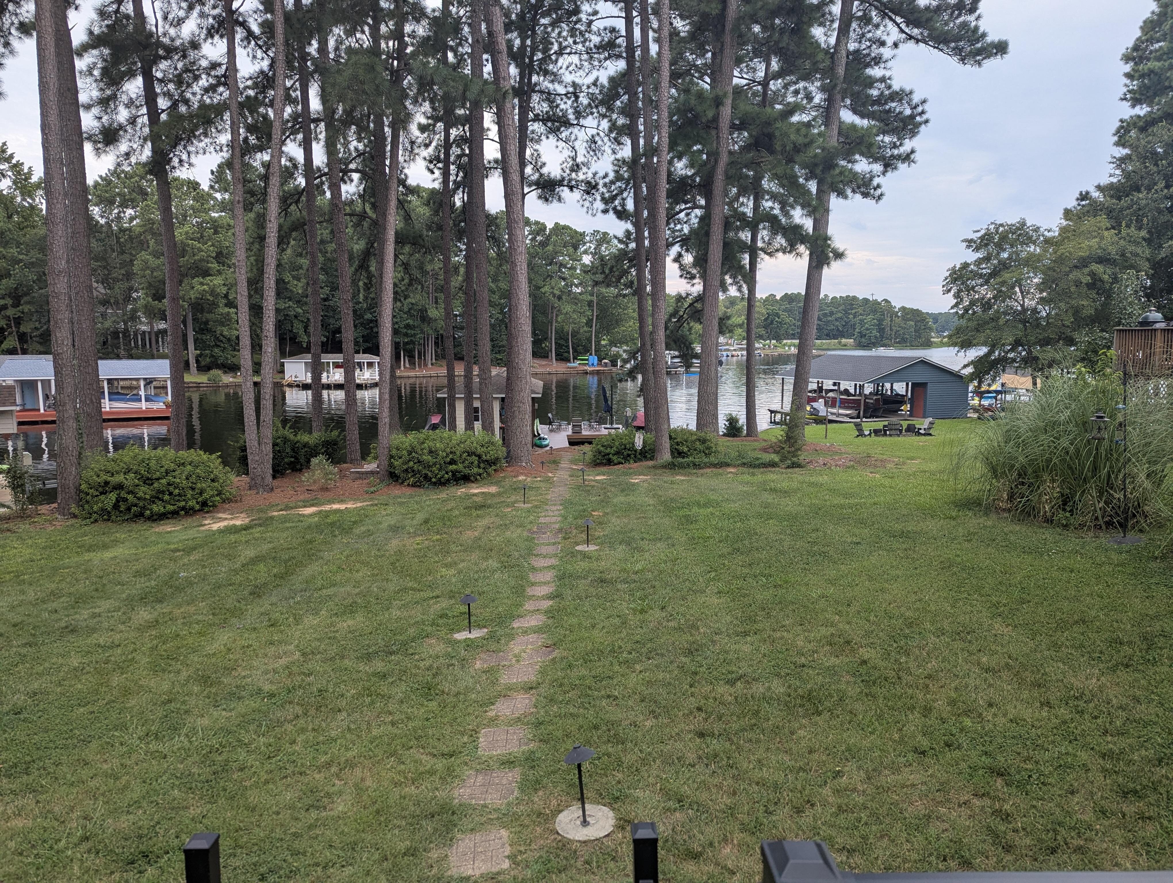 View from the back deck!