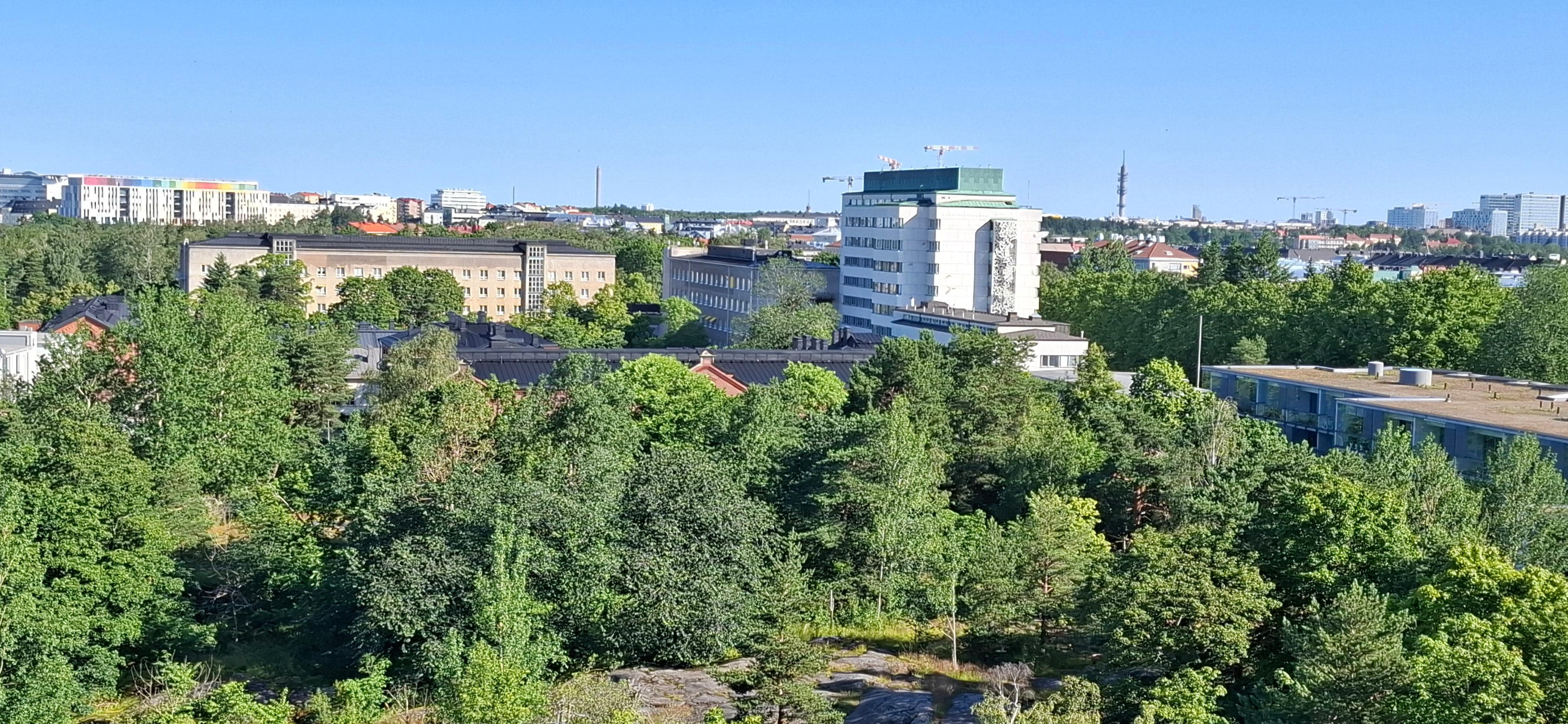 Views from apartment on 11th floor